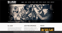 Desktop Screenshot of dj-jedi.com